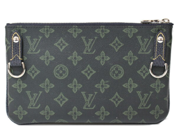 imgrc0091220866 Louis Vuitton Trio Messenger Monogram Canvas Shoulder Bag Green