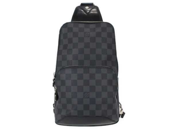 imgrc0091241822 Louis Vuitton Avenue Sling Bag Damier Graphite Body Bag Black Gray