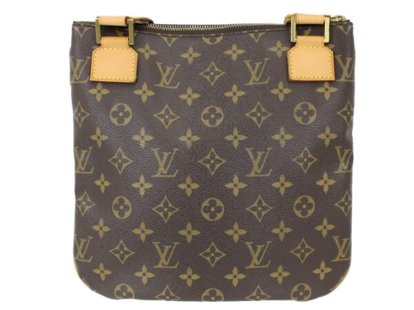 imgrc0091242169 Louis Vuitton Pochette Bosphore Monogram Canvas Shoulder Bag Brown