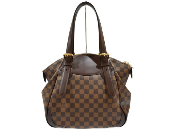 imgrc0091267620 Louis Vuitton Verona MM Tote Bag Canvas Damier Brown