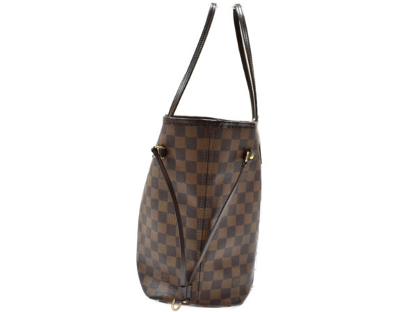 imgrc0091267645 Louis Vuitton Neverfull MM Tote Bag Canvas Damier Ebene Brown