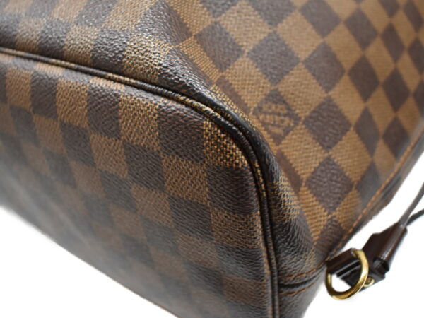 imgrc0091267649 Louis Vuitton Neverfull MM Tote Bag Canvas Damier Ebene Brown