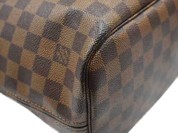 imgrc0091267650 Louis Vuitton Neverfull MM Tote Bag Canvas Damier Ebene Brown