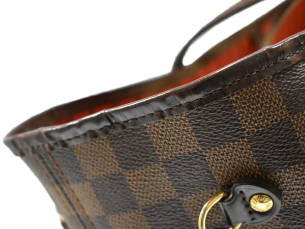 imgrc0091267677 Louis Vuitton Neverfull MM Tote Bag Canvas Damier Ebene Brown