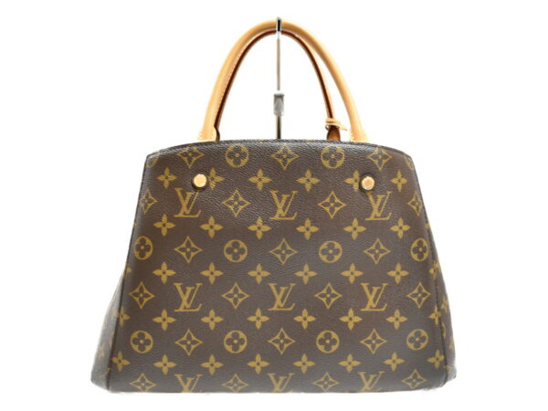 imgrc0091281840 Louis Vuitton Montaigne MM Handbag Monogram Brown