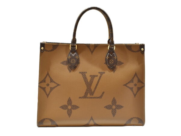 imgrc0091282196 Louis Vuitton On the Go MM Handbag Monogram Reverse