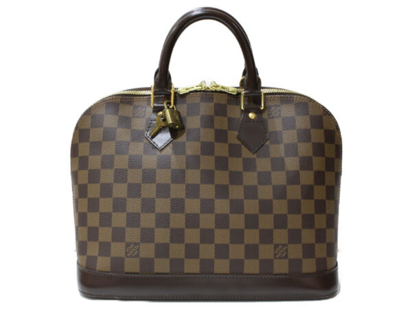 imgrc0091289940 Louis Vuitton Alma Damier Ebene Handbag Brown