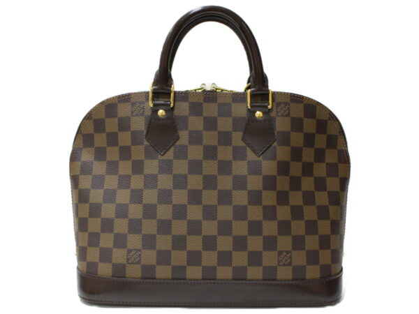 imgrc0091289941 Louis Vuitton Alma Damier Ebene Handbag Brown