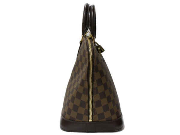 imgrc0091289942 Louis Vuitton Alma Damier Ebene Handbag Brown