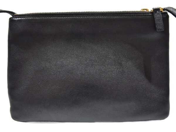 imgrc0091299072 Celine Trio Small Leather Shoulder Bag Black