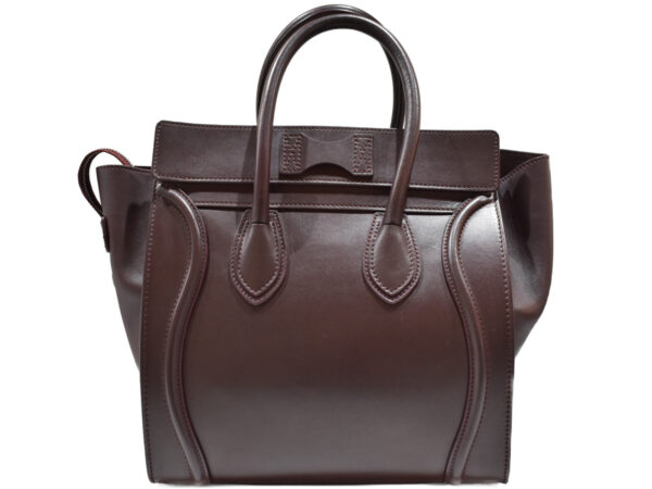 imgrc0091299414 Celine Luggage Leather Handbag Bordeaux