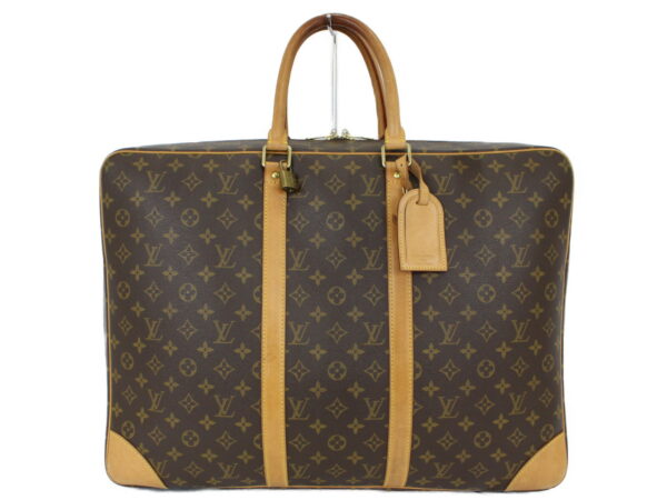 imgrc0091306214 Louis Vuitton Sirius 55 Monogram Canvas Bag Brown