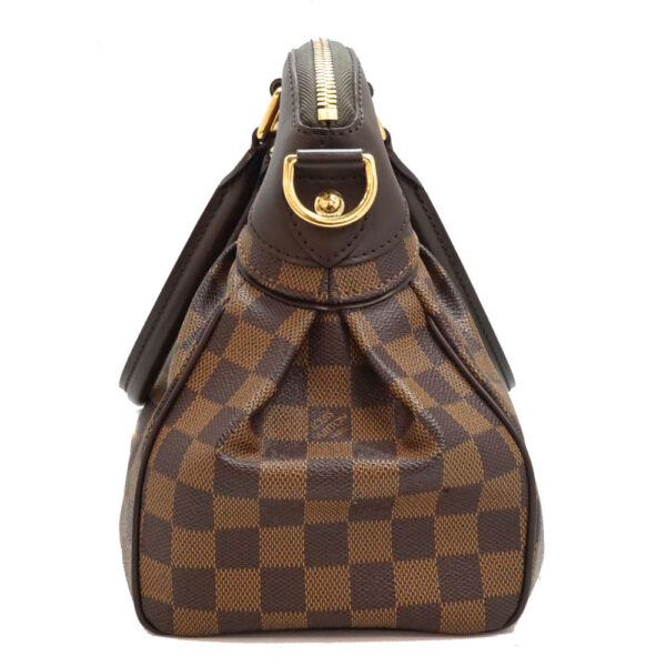 imgrc0091307504 Louis Vuitton Trevi PM Handbag Shoulder Bag Damier Ebene Canvas Brown