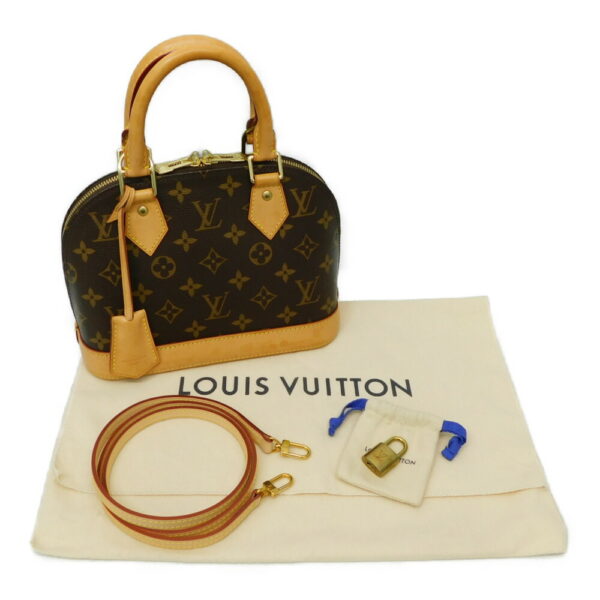 imgrc0091342009 Louis Vuitton Alma BB Monogram Handbag Brown