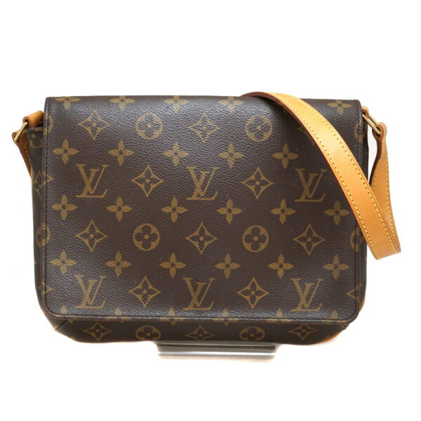 imgrc0091379680 Louis Vuitton Musette Tango Short Shoulder Bag Monogram Brown