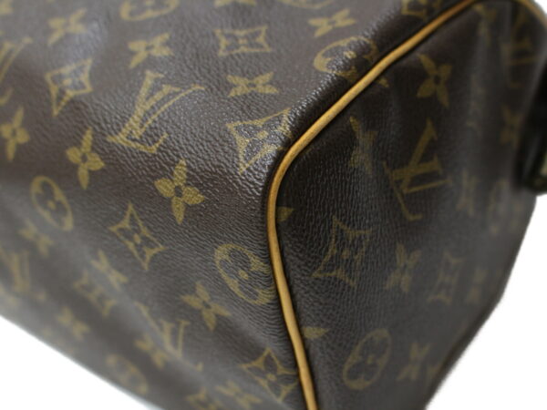 imgrc0091422199 Louis Vuitton Speedy 25 Monogram Canvas Handbag Brown