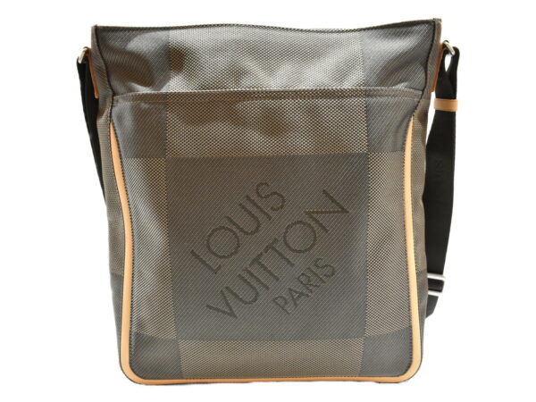 imgrc0091474060 Louis Vuitton Citadan Companion Shoulder Bag Damier Jean Khaki