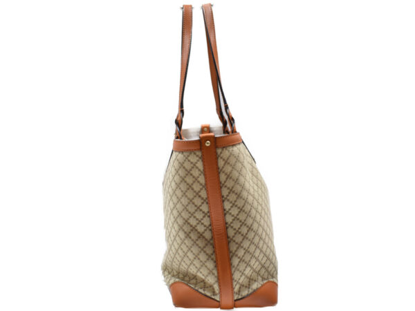 imgrc0091494248 Gucci Diamante Tote Bag Canvas Leather Beige Orange