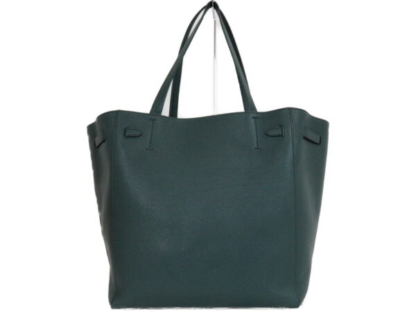 imgrc0091494591 Celine Hippo Phantom Leather Tote Bag Green