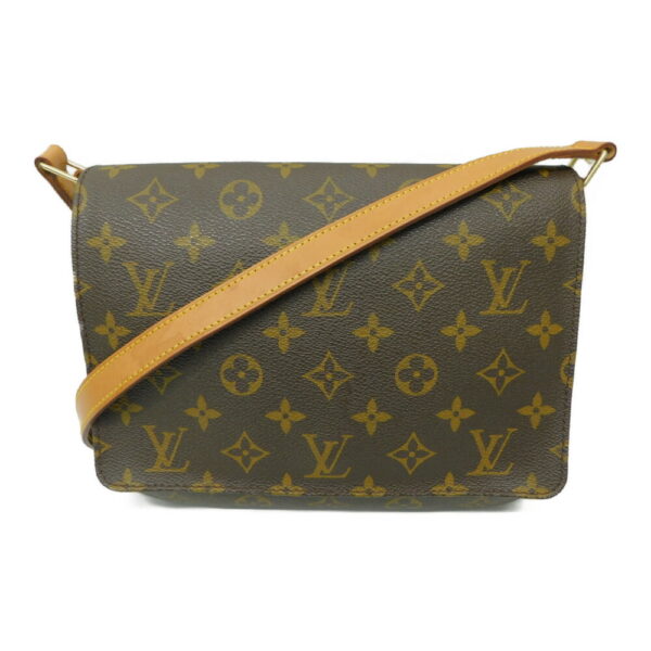 imgrc0091498824 Louis Vuitton Musette Tango Monogram Shoulder Bag Brown