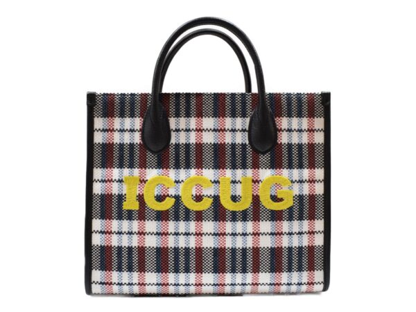 imgrc0091647555 Gucci Small Tote Bag Multicolor Check Yellow White Red Blue