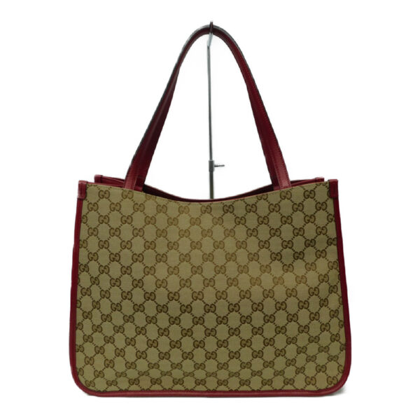 imgrc0091674531 Gucci Horsebit 1955 Tote Bag Leather GG Canvas Beige Brown