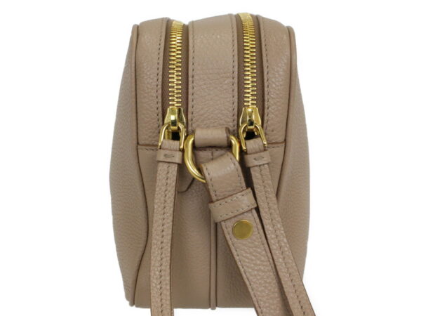 imgrc0091682080 Prada Shoulder Bag Leather Beige