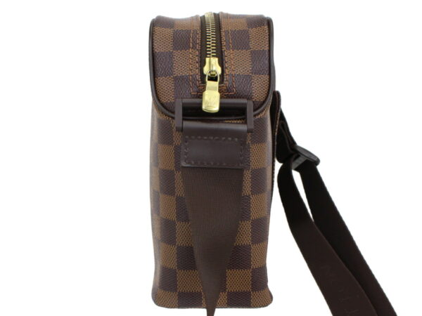 imgrc0091691170 Louis Vuitton Olaf PM Damier Ebene Shoulder Bag Brown