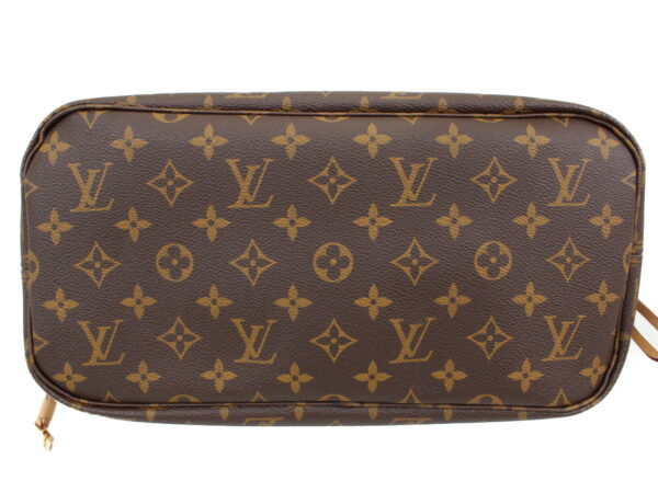 imgrc0091691225 Louis Vuitton Neverfull MM Monogram Canvas Tote Bag Brown