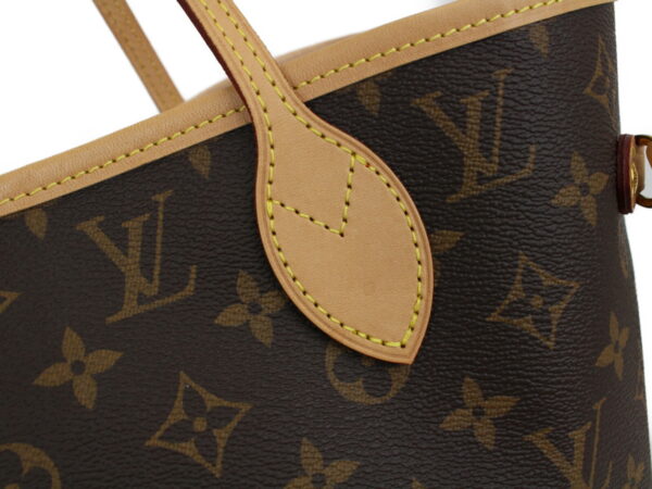 imgrc0091691238 Louis Vuitton Neverfull MM Monogram Canvas Tote Bag Brown