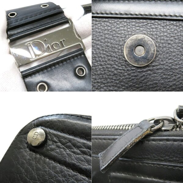 imgrc0091691436 Dior Handbag Leather Black