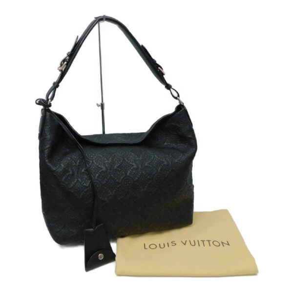 imgrc0091704089 Louis Vuitton Hobo PM Monogram Shoulder Bag Black