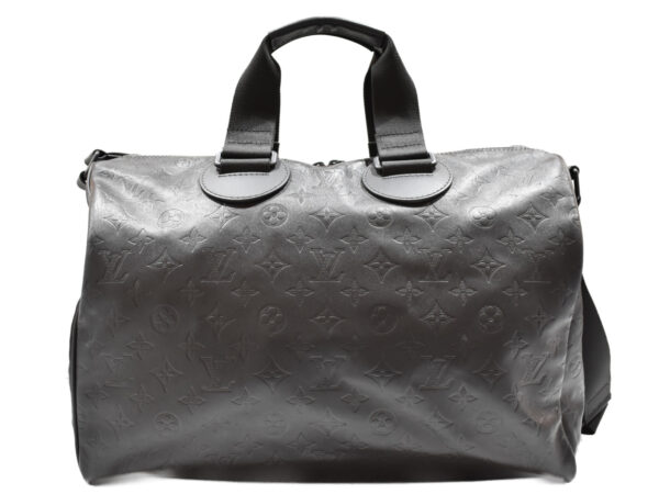 imgrc0091708227 Louis Vuitton Speedy Bandouliere 40 Bag Monogram Shadow Black