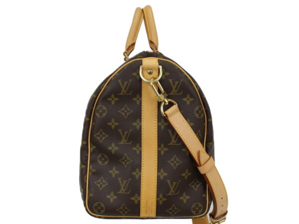 imgrc0091739687 Louis Vuitton Keepall Bandouliere 45 Monogram Canvas Bag Brown