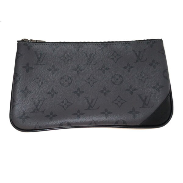 imgrc0091766401 Louis Vuitton Trio Messenger Shoulder Bag Monogram Eclipse Black Gray