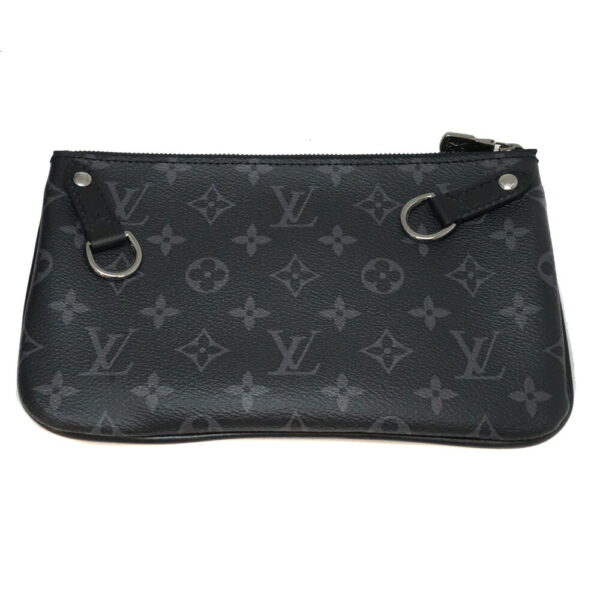 imgrc0091766403 Louis Vuitton Trio Messenger Shoulder Bag Monogram Eclipse Black Gray