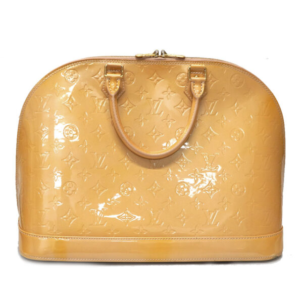 imgrc0091767366 Louis Vuitton Alma GM Handbag Vernis Mustard