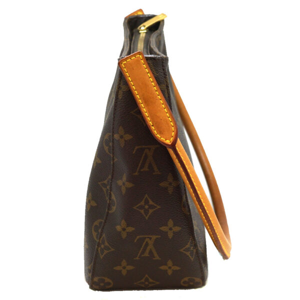 imgrc0091781713 Louis Vuitton Looping MM Shoulder Bag Monogram Canvas Brown