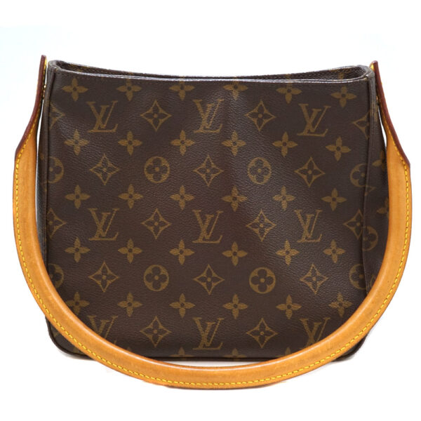 imgrc0091781714 Louis Vuitton Looping MM Shoulder Bag Monogram Canvas Brown