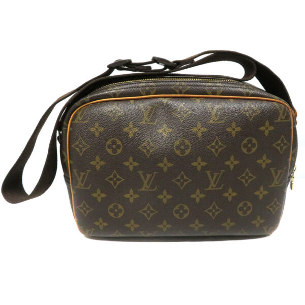 imgrc0091783512 Louis Vuitton Reporter PM Monogram Shoulder Bag Brown