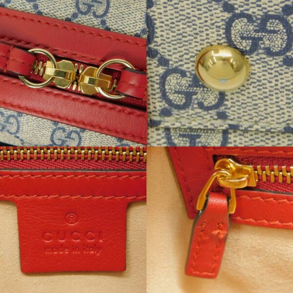 imgrc0091784517 Gucci 2WAY Handbag GG Supreme Red Navy