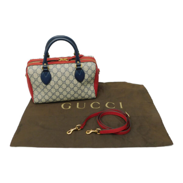 imgrc0091784529 Gucci 2WAY Handbag GG Supreme Red Navy