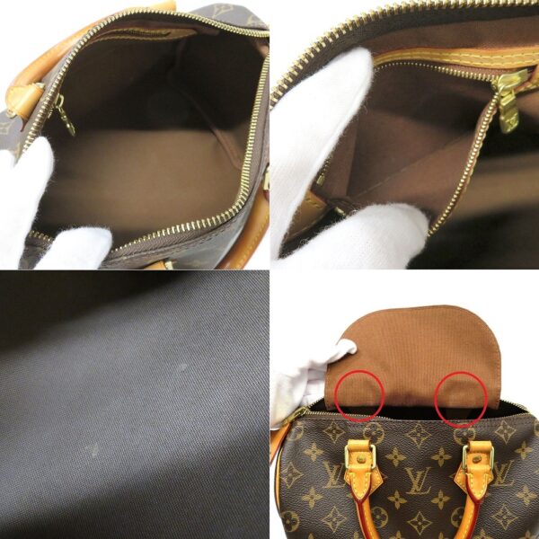 imgrc0091798819 Louis Vuitton Speedy 25 Monogram Handbag Brown