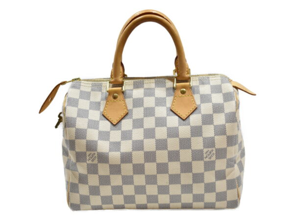 imgrc0091801197 Louis Vuitton Speedy 25 Mini Bag Damier Azur Ivory