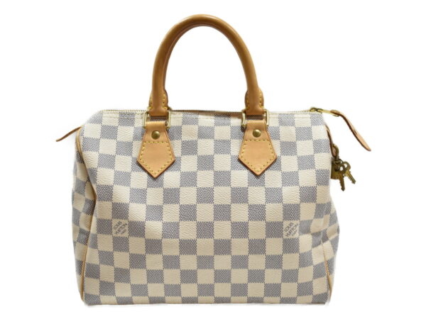 imgrc0091801198 Louis Vuitton Speedy 25 Mini Bag Damier Azur Ivory