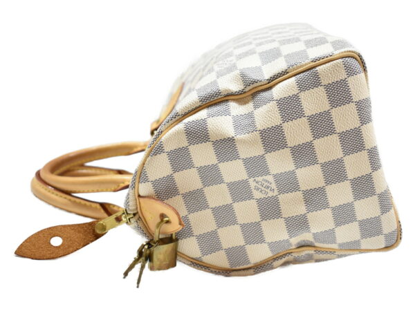 imgrc0091801199 Louis Vuitton Speedy 25 Mini Bag Damier Azur Ivory