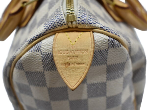 imgrc0091801214 Louis Vuitton Speedy 25 Mini Bag Damier Azur Ivory