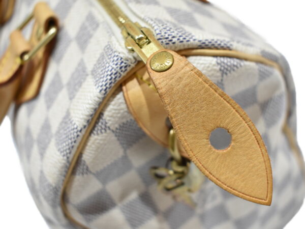 imgrc0091801215 Louis Vuitton Speedy 25 Mini Bag Damier Azur Ivory