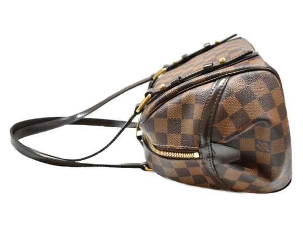 imgrc0091801323 Louis Vuitton Rivington PM Handbag Shoulder Bag Canvas Damier Ebene Brown