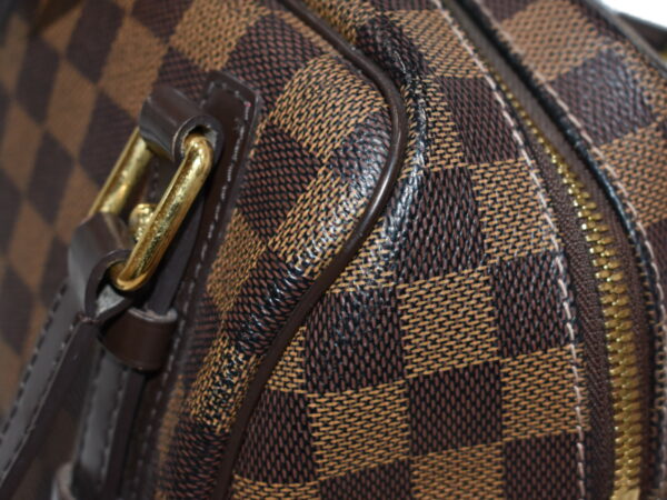 imgrc0091801327 Louis Vuitton Rivington PM Handbag Shoulder Bag Canvas Damier Ebene Brown